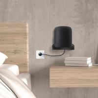 Wall-mounted Smart Speaker Holder Space Saving Safety Loudspeaker Box Hanger Prevent Falling Sound Box Stand for Apple HomePod 2