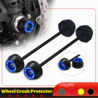 NEW mt03 Front Rear Wheel Axle Fork Crash Sliders Pad For YAMAHA MT-03 MT03 2015-2024 Motorcycle Accessories Falling Protector