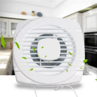 4/6/7inch silence Ventilating Strong Exhaust Extractor Fan for Window Wall Bathroom Toilet Kitchen Mounted 110/150/180mm