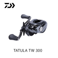2021 DAIWA TATULA TW 300 Baitcasting Reel Max Drag 11-13Kg Gear Ratio 6.3 7.1 8.1 Designed For Gaint Fish Cast Fishing Wheel