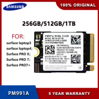 Samsung PM991a 1T 512GB SSD M.2 2230 Internal Solid State Drive PCIe PCIe 3.0x4 NVME SSD For Microsoft Surface Pro 7+ Steam Deck