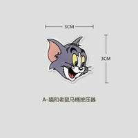 馬桶按壓器長美甲女生專用 貓和老鼠廁所按鍵神器 沖水箱按鈕配件