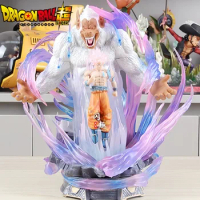 Dragon Ball Z 30cm Figure Son Goku Figure With Light Super Saiyan Ultra Instinct Migette Goku Anime Figure Statue Model Gift Toy