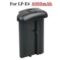 4000mAh Li-ion Battery Pack LP E4 LP-E4 LPE4 for Canon EOS 1D Mark III, EOS-1D Mark IV, EOS 1Ds Mark III, EOS 1D C, EOS 1D X