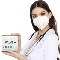 Masker Medis 6Ply ValvePlus PURISM FFP2 NR Standarisasi Eropa Box20Pcs