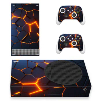 Fragmentation For Xbox Series S Skin Sticker Cover For Xbox series s Console and 2 Controllers