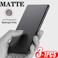 1-3 PCS Matte Hydrogel Film For Sony Xperia 1 5 10 V IV Screen Protector Sony XZ Premium XZ1 XZ2 Compact XZ3 TPU Film Not Glass