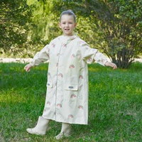 兒童雨衣女童2歲女孩4幼兒園男寶寶雨披輕便8小學生防雨服書包位