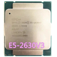 Intel Xeon E5 2630 V3 Processor SR206 2.4Ghz 8 Core 85W Socket LGA 2011-3 CPU E5 2630V3