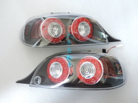 大禾自動車 透明殼 黑底 LED 尾燈 適用 MAZDA馬自達 RX-8 RX8 04-08
