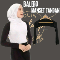 MANSET TANGAN SAMBUNG BALERO KAOS PREMIUM ANTI MELOROT Panjang Handsock Muslim Sarung Tebal