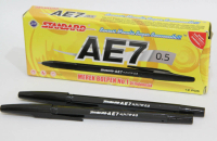 Pulpen Standard AE7 Hitam