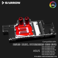 Barrow BS-ASD2080SE-PA Water Cooling Block for ASUS Dual 2070 2080
