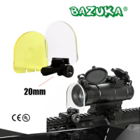 Airsoft Accessories 20mm Rifle Sight Scope Protector Lens Gaurd Paintball Hunting Airgun