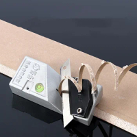 Gypsum Board Chamferer 45 ° Angle Trimming Inclined Ceiling Veneer Woodworking Plane Aluminum Alloy Chamfering Plane