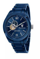 Maserati 【2年保養】瑪莎拉蒂Traguardo 45mm 男士自動腕錶 R8823150002-(20 ATM 防水)