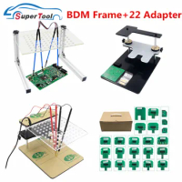 A+++Quality LED BDM Frame With 22PCS Adapters Full Sets for KTAG KESS FGTECH BDM100 Probe ECU Programmer ECU Chip Tuning Flasher