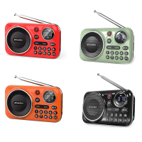 Loa Bluetooth 5.0, Đài FM SANSUI, Thích hợp cho người già, HiFi, Máy nghe nhạc MP3 TF / USB, Hỗ trợ 