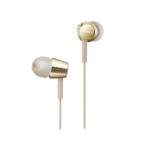 【SONY 】MDR-EX155 香檳金色 細膩金屬 耳道式耳機 ★送收納盒★