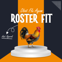 ROSTER FIT Obat Flu Ayam Anti Ngorok Membantu Mengobati Ngorok Pernapasan dan SNOT untuk Kesehatan A