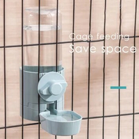 Automatic Pet Feeder Cage Hanging Bowl Water Bottle Dispenser For Puppy Dog Cats Rabbit Birds Drinker Pet Drinking Product 500ml