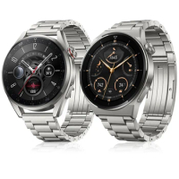 Titanium Watch Band For HUAWEI GT 3 Pro 46mm/GT3 GT 2 46mm/GT2 Pro Wrist Watch 3 Metal Strap Bracelet Watchband 22mm Accessories