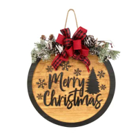 Front Door Decor | Merry Christmas | Door Hanger | Christmas Decor | Door Wreath | Gift | Home Decor | Merry Christmas Sign