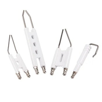 H Type Ignition Electrodes For Oil Burner BT10 Ceramic Electrode Ceramic Ignition Double Pin