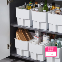 【Dagebeno荷生活】加厚款大容量櫥櫃櫥下收納盒 雜物玩具整理盒 抽屜式分類盒(1入)