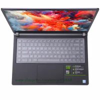 Ultra Transparent TPU Notebook laptop Keyboard Cover Skin Protector For Xiaomi Mi Gaming Laptop 15 15.6 inch GTX 1060