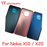 AAAA Quality For Nokia X10 FOR Nokia X20 Back Battery Cover Rear Panel Door Housing Case Repair Parts