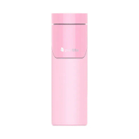 【加拿大帕緹塔Partita】矽膠折疊運動水壺500ml-粉(登山水壺/折疊水壺/環保水壺/摺疊隨身瓶/運動水壺)