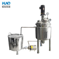 200L stainless steel mango juice mixer blender tomato paste mixing tanks with heater