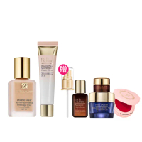 【Estee Lauder 雅詩蘭黛】粉持久天生美肌乖乖乳40ml+完美持妝粉底SPF10/PA++30ml(防曬/妝前乳/IU同款)