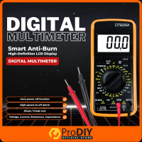 DT9205A Handheld Digital Multimeter LCD Ammeter Resistance Capacitance Tester
