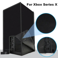 Anti-Scratch Dust Cover Vertical Case for Xbox Series X Console Horizontal Dustproof Sleeve for Xbox Series X Accessories