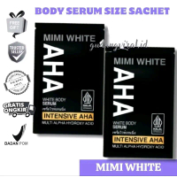 [ISI 5] AHA MIMI WHITE SERUM SACHET 10 ML MIMI WHITE BPOM