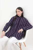 Cardinal Kemeja Oversize Wanita G0951J02H M Navy