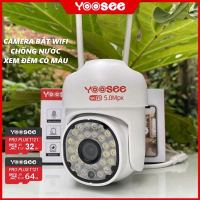 Camera WiFi Yoosee Mini Ngoài Trời 36LED  Xoay 360, Thẻ Nhớ Chuyên Dụng
