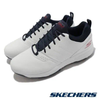 Skechers 高爾夫球鞋 Go Golf Torque-Pro 男鞋 防水 緩衝 白 藍 皮革 214002WNV