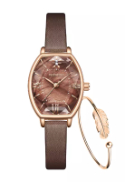 Rebirth Watch REBIRTH Jam Tangan Wanita Anti Air Jam Wanita Original Kulit Kuarsa Mode Anggun Jam Ta
