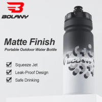 BOLANY 750ML Cycling Bike Water Bottle Bicycle Portable Kettle Gradient Color Plastic Sports Bottle Mountain Bike Supplies