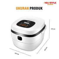 Newstyle Smart Rice Cooker Y03 Pemanas Penanak Nasi Multifungsi 2L