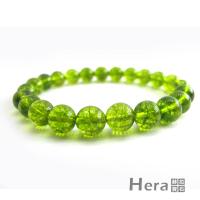 【Hera】頂級晶透橄欖石手珠(8mm)