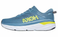 HOKA ONE ONE BONDI 7 PROVINCIAL BLUE CITRUS
