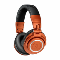 日本鐵三角 Audio-technica ATH-M50xBT2-MO 限量亮橙色款 藍牙無線耳罩式耳機 (台灣鐵三角公司貨)