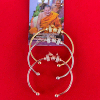 กำไลพญานาคเกี้ยว สีเงิน สีทอง สีโรดโกล หลวงปู่ศิลาเมตตาอธิษฐานจิต pandora charms