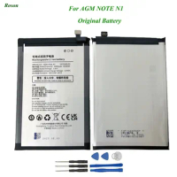 For AGM NOTE N1 Battery 4900mAh 100% New Original Replacement Accessory Accumulators For AGM Note N1+Tools