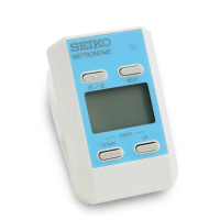 【SEIKO】DM51 隨身型 電子節拍器(藍色)