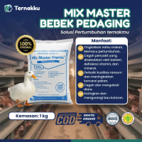 Mix Master Premix Bebek Potong – Suplemen Pemacu Pertumbuhan Bebek Pedaging - 1 KG